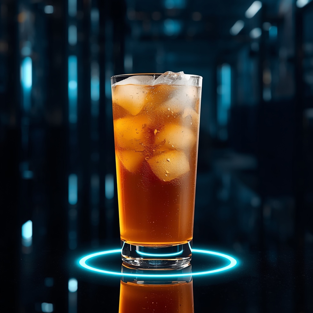 lucid origin prompt optimis a premium fruity iced tea as the only subject centered on a fut 0 d0332155 acf9 4ca6 ac9a 77d791cb5399